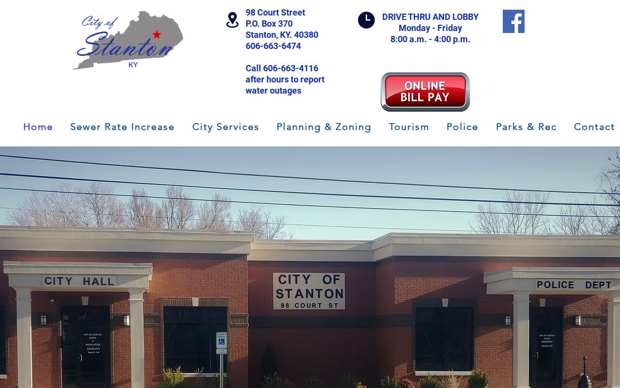 Stanton criminal history and city records information